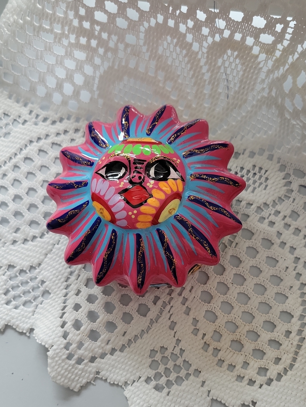 ☀️Mexican Talivera trinket dish